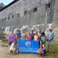 The 2017 crew at the Citadel near Milot, Haiti